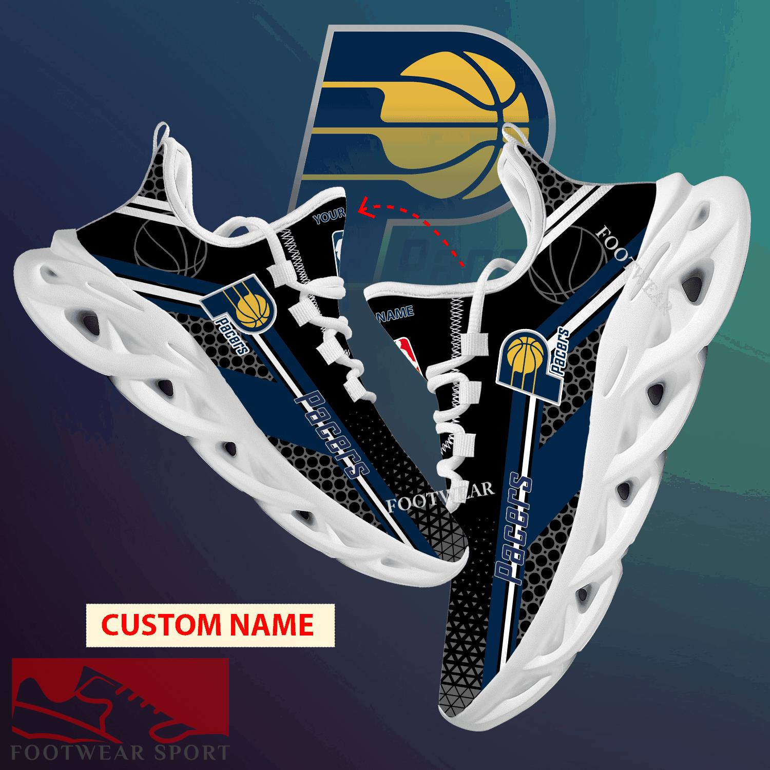 Indiana Pacers Max Soul Shoes New Season Personalized For Men Women Sport Sneaker Culture Fans - NBA Indiana Pacers Max Soul Shoes New Season Personalized Photo 1