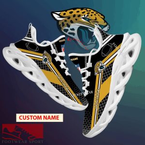 Jacksonville Jaguars Max Soul Shoes New Season Personalized For Men Women Sport Sneaker Iconography Fans - NFL Jacksonville Jaguars Max Soul Shoes New Season Personalized Photo 1