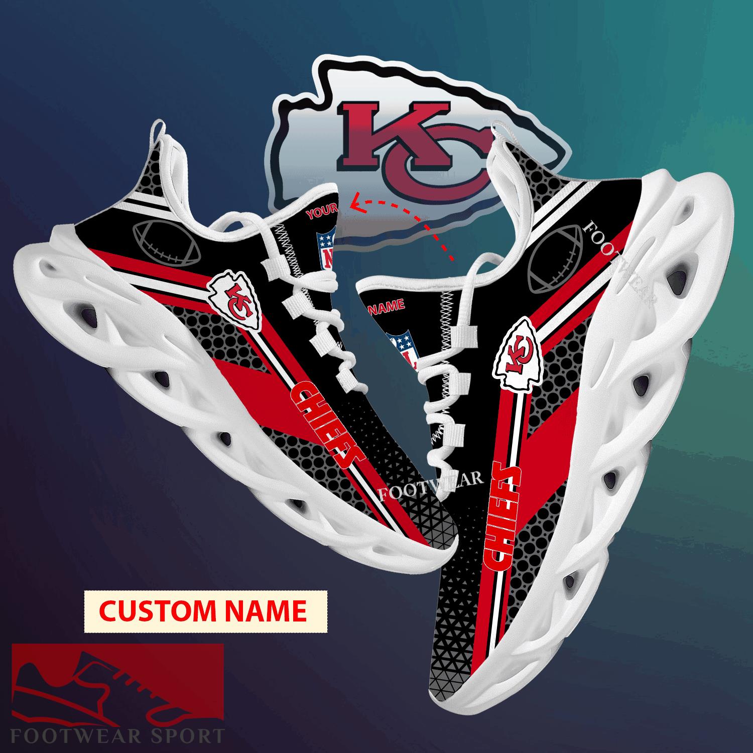 Kansas City Chiefs Max Soul Shoes New Season Personalized For Men Women Chunky Sneaker Insignia Fans - NFL Kansas City Chiefs Max Soul Shoes New Season Personalized Photo 1