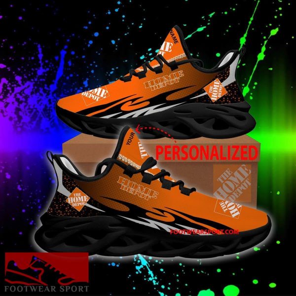 Home Depot Max Soul Shoes Pattern New Sport Sneaker Elegance Custom Name - Home Depot Max Soul Shoes Personlized Photo 1