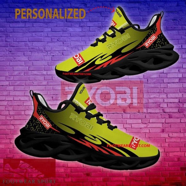 Power Tools Ryobi Max Soul Shoes Pattern New Sport Sneaker Sleek Custom Name - Power Tools Ryobi Max Soul Shoes Personlized Photo 2