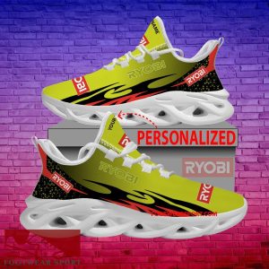 Power Tools Ryobi Max Soul Shoes Pattern New Sport Sneaker Sleek Custom Name - Power Tools Ryobi Max Soul Shoes Personlized Photo 1