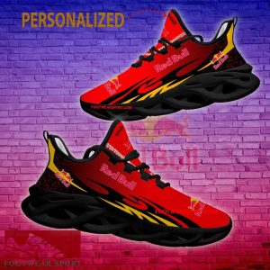 Red Bull Max Soul Shoes Pattern New Running Sneaker Distinctive Custom Name - Red Bull Max Soul Shoes Personlized Photo 2