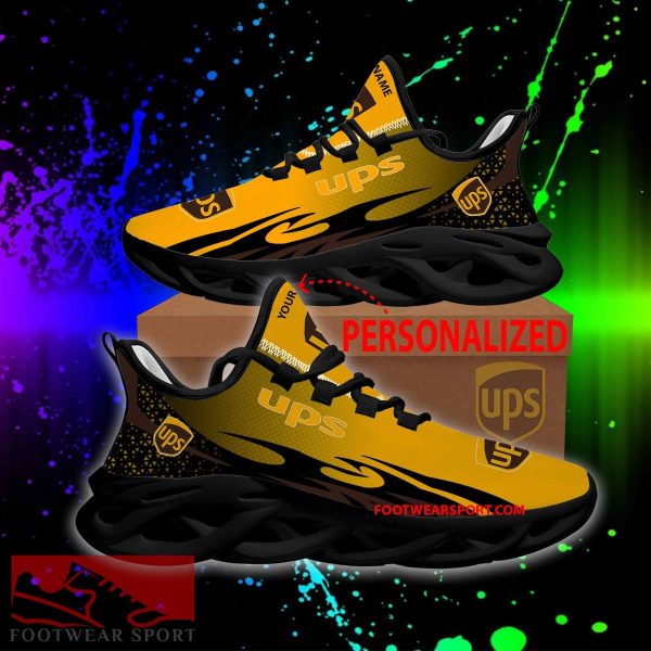 Ups Max Soul Shoes Pattern New Running Sneaker Icon Custom Name - Ups Max Soul Shoes Personlized Photo 1