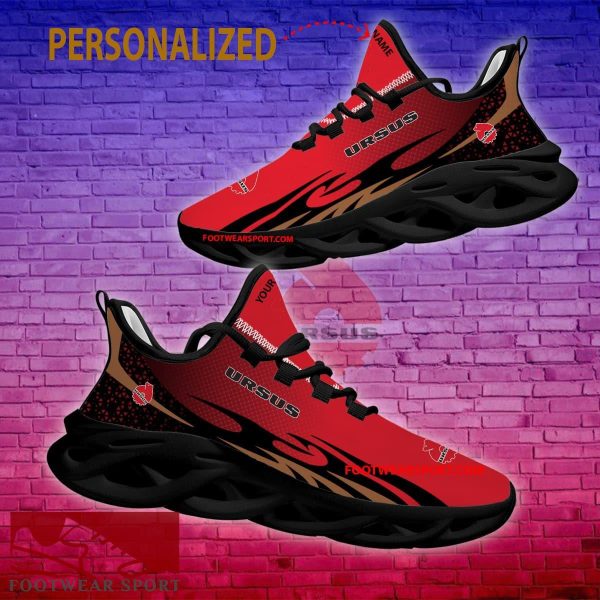 Ursus SA Car Racing Max Soul Shoes Pattern New Sport Sneaker Emblem Custom Name - Ursus SA Car Racing Max Soul Shoes Personlized Photo 2