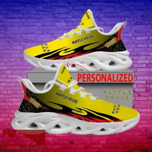 Waffle House Max Soul Shoes Pattern New Running Sneaker Effortless Custom Name - Waffle House Max Soul Shoes Personlized Photo 1