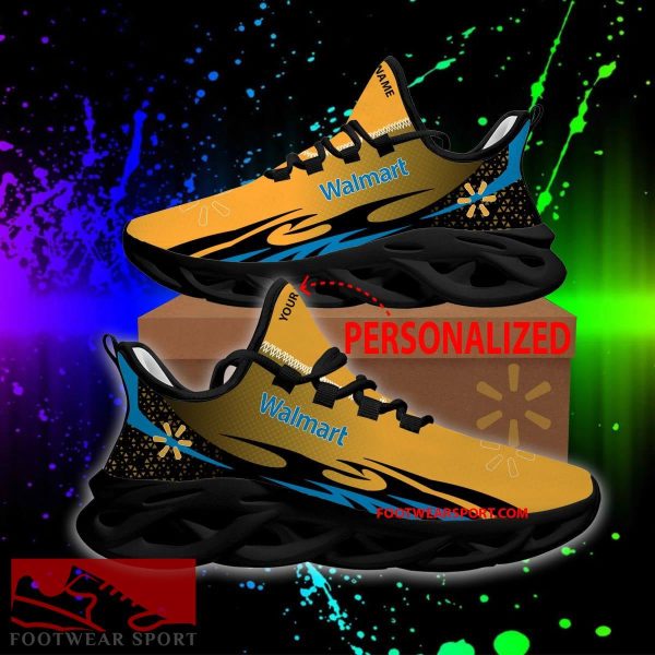 WALMART Max Soul Shoes Pattern New Sport Sneaker Elevate Custom Name - WALMART Max Soul Shoes Personlized Photo 1