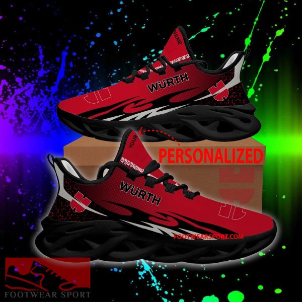 WÜRTH Max Soul Shoes Pattern New Running Sneaker Bold Custom Name - WÜRTH Max Soul Shoes Personlized Photo 1