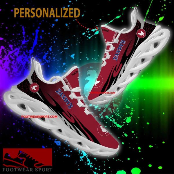 ZAXBY'S Max Soul Shoes Pattern New Sport Sneaker Pop Custom Name - ZAXBY'S Max Soul Shoes Personlized Photo 2