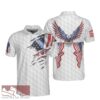 Golf American Flag Polo Shirt, Golf Polo Shirt Product Photo 1