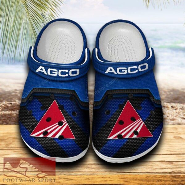 AGCO Allis Car Clog Shoes Blue Color New Gift For Fans Custom Name - AGCO Allis Car Clog Shoes Blue Color New Gift For Fans Custom Name