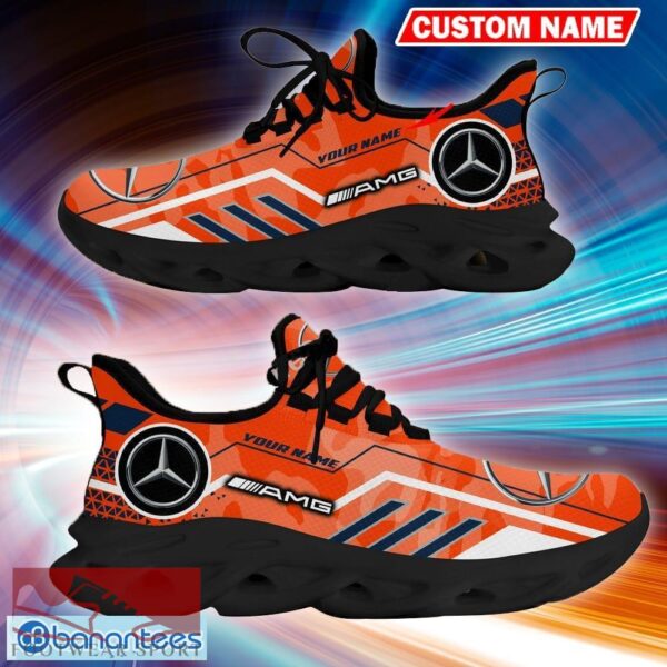 Custom Name AMG Logo Camo Orange Versatile Sport Sneaker Gift For Men Women Max Soul Shoes - Custom Name AMG Logo Racing Car Tractor Farmer Max Soul Shoes Photo 9