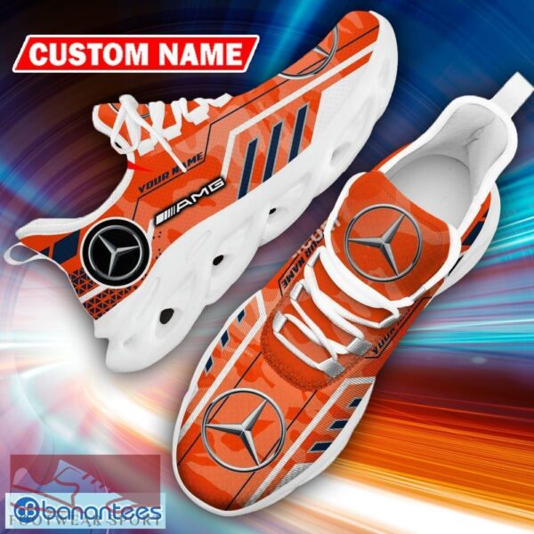 Custom Name AMG Logo Camo Orange Versatile Sport Sneaker Gift For Men Women Max Soul Shoes - Custom Name AMG Logo Racing Car Tractor Farmer Max Soul Shoes Photo 19