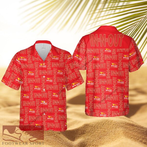 in n out Brand Bold Brand All Over Print Hawaiian Shirt For Men And Women - in n out Brand Bold Brand All Over Print Hawaiian Shirt For Men And Women