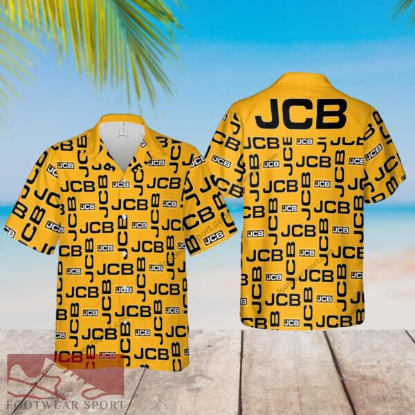 JCB Brand Authentic Brand New All Over Print Hawaiian Shirt Gift For Fans - JCB Brand Authentic Brand New All Over Print Hawaiian Shirt Gift For Fans