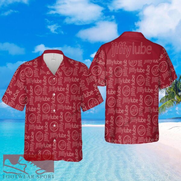 jiffy lube Brand Luxury Logo All Over Print Hawaiian Shirt For Summer - jiffy lube Brand Luxury Logo All Over Print Hawaiian Shirt For Summer