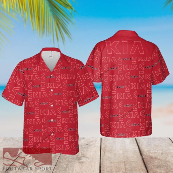 Kia Car Racing Brand Unisex Brand New Aloha Hawaiian Shirt Gift For Fans - Kia Car Racing Brand Unisex Brand New Aloha Hawaiian Shirt Gift For Fans