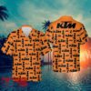 KTM Motorcycle Brand Collar Logo AOP Hawaiian Shirt Men And Women Gift - KTM Motorcycle Brand Collar Logo AOP Hawaiian Shirt Men And Women Gift