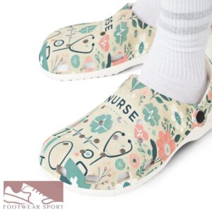 Nurse duty shoes, Nursing clogs, Work footwear for nurses, Nursing crocs shoes Product Photo 4