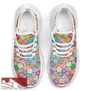 Tiny Flowers Everywhere Max Soul White Sneakers Product Photo 3